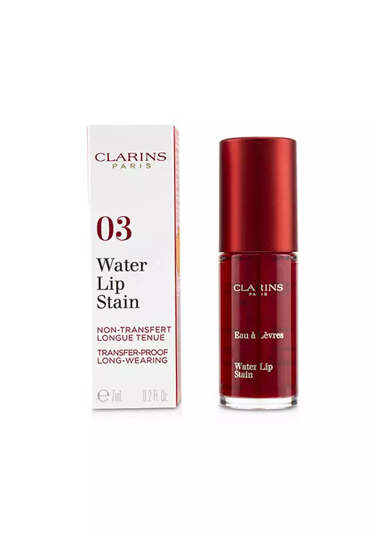Clarins - Water Lip Stain - # 03 Water Red 7ml/0.2oz