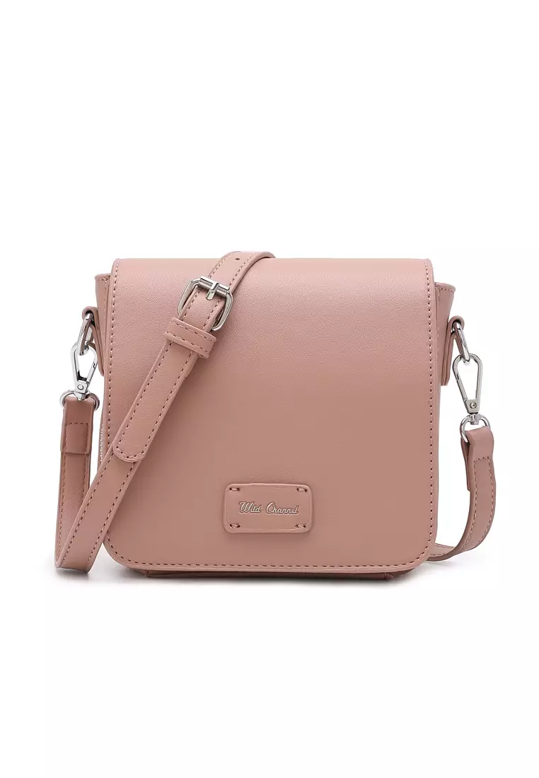 Leather ladies sling bag Clearance