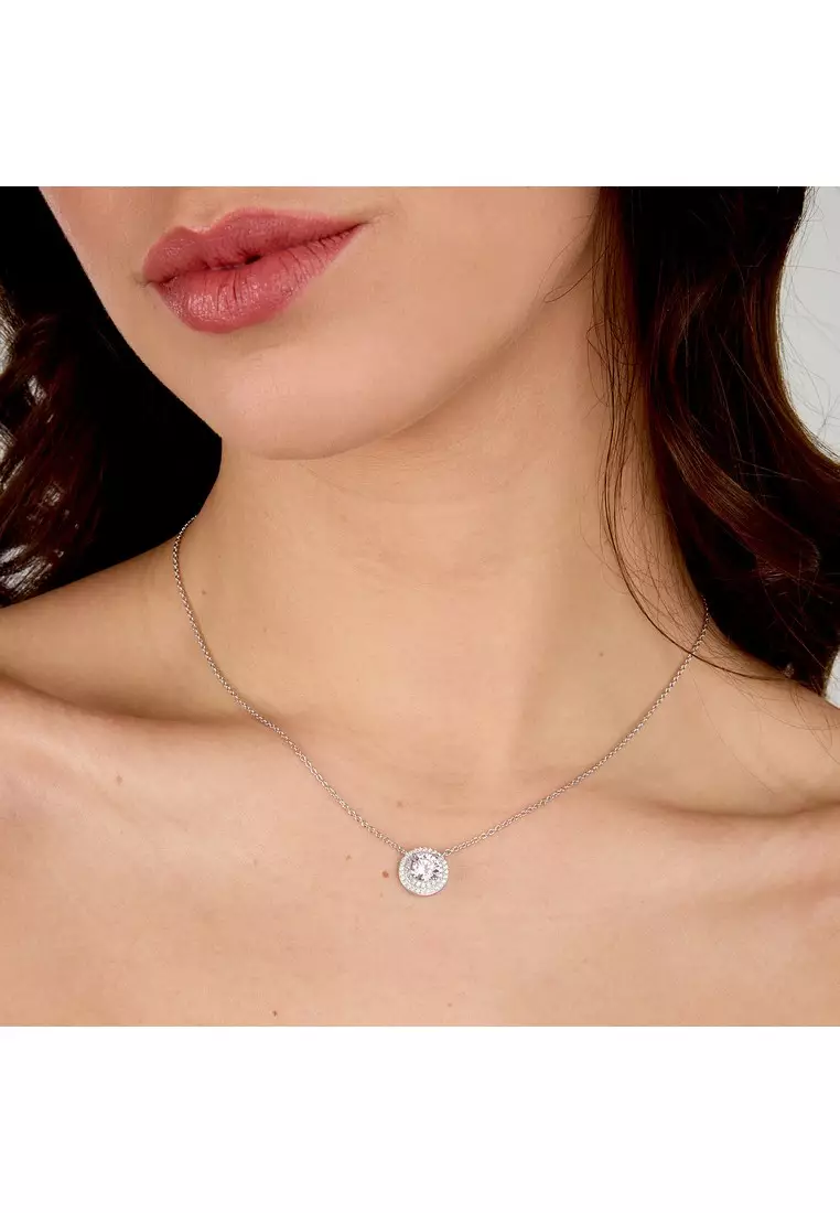 Morellato Tesori Eterni 40+5 cm Pink Women's Silver 925 Necklace SAIW270