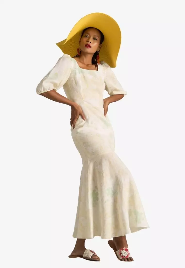 New Linen New Horizon Maxi Linen Dress