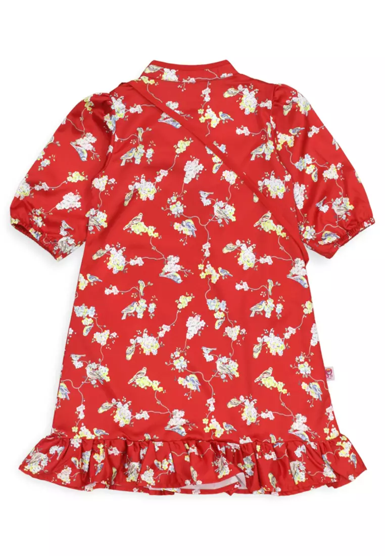 Dress cheongsam anak Red/ Rodeo Junior Girl Little Star