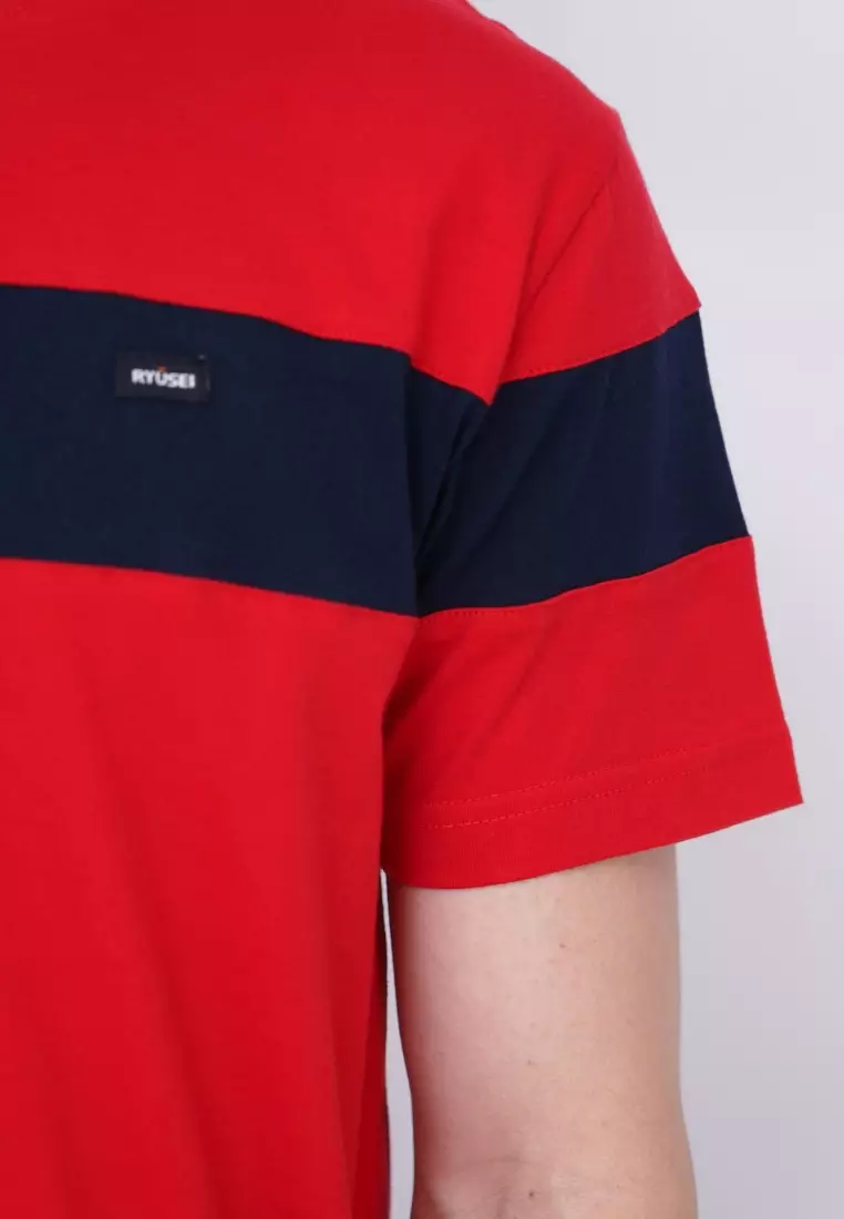 Ryusei Kaos Pria Hideyuki CMB Red