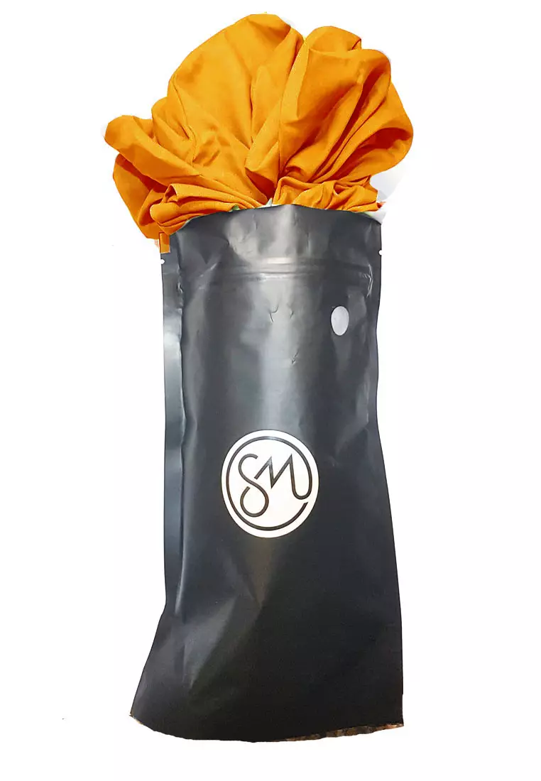 Hair Volumizer Scrunchie Mustard Gold