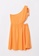 LC WAIKIKI orange One Shoulder Straight Women's Dress 73A1CAAB04B66EGS_7