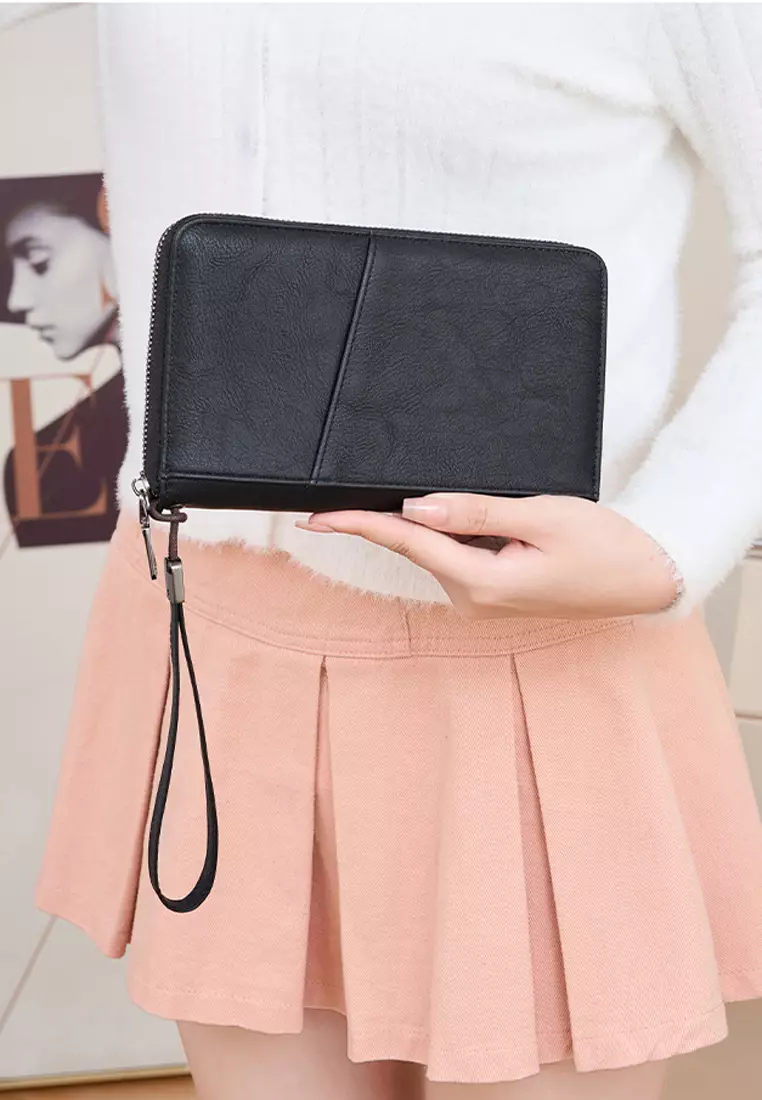 RFID防盜刷多功能長銀包護照夾