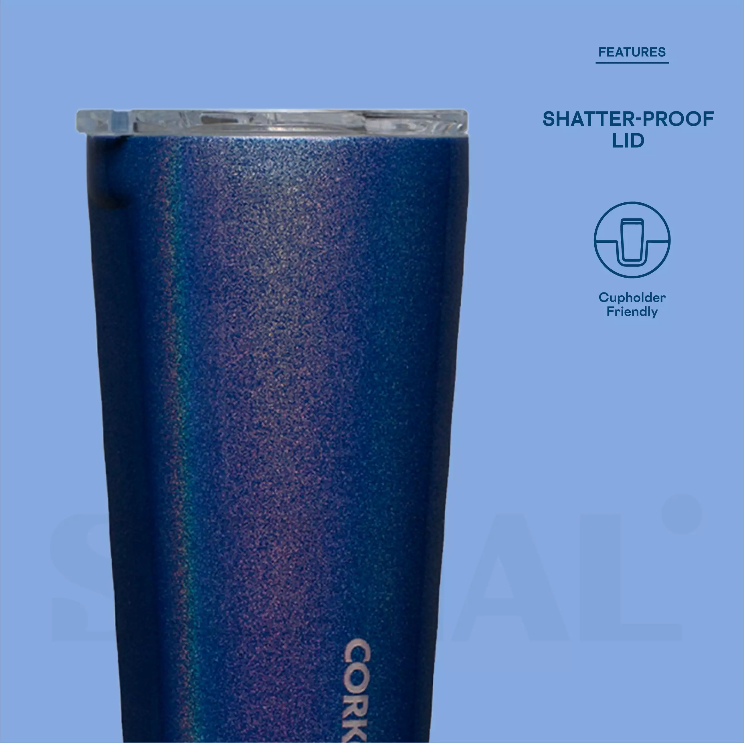 CORKCICLE® Tumbler 16oz - Midnight Magic