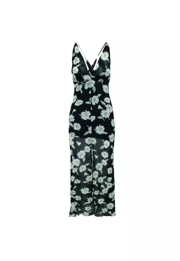 Reformation floral new arrivals maxi dress