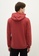 LC WAIKIKI red Hooded Long Sleeve Embroidered Men's Sweatshirt 4B87BAACD15D11GS_5