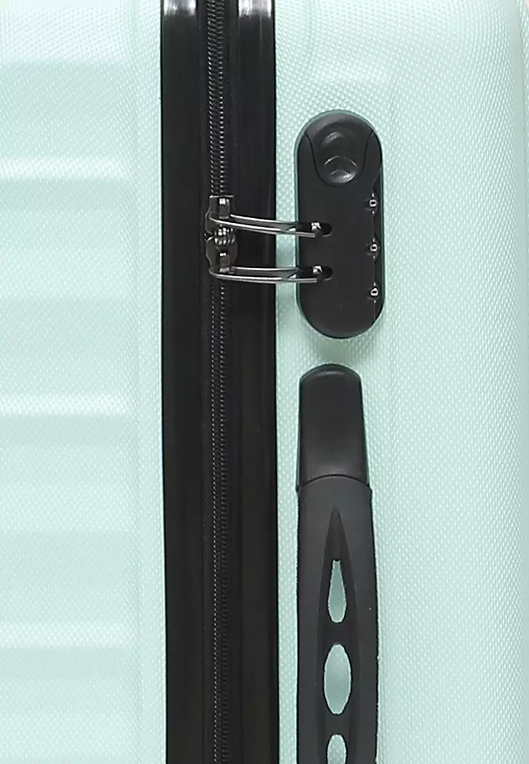 Carlton Tas Koper Hardcase Unisex Size 20Inch Suitcase Combination Lock Large Compartment Material ABS+PVC Coated ORIGINAL - Mint