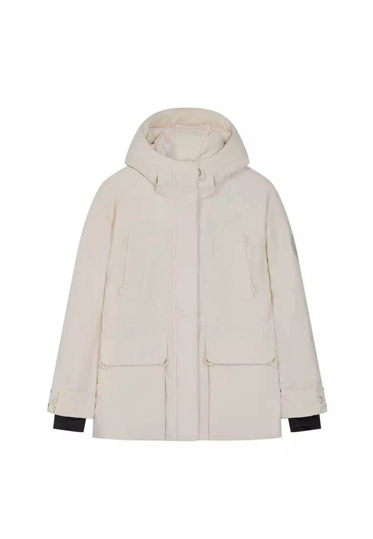 WOMEN'S LOOSE FIT CARGO HOODED JACKET