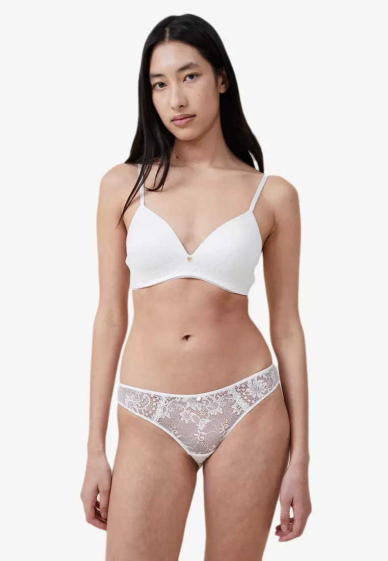 Cotton On Body Cassie Lace Wirefree Bra 2024, Buy Cotton On Body Online