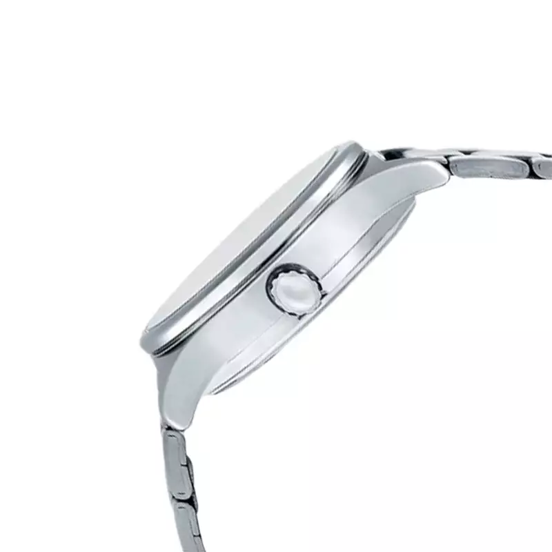 Jam Tangan Pria Analog Casio Standard MTP-V006D-1B2UDF MTPV006 MTP-V006D Black Dial Stainless Steel Band