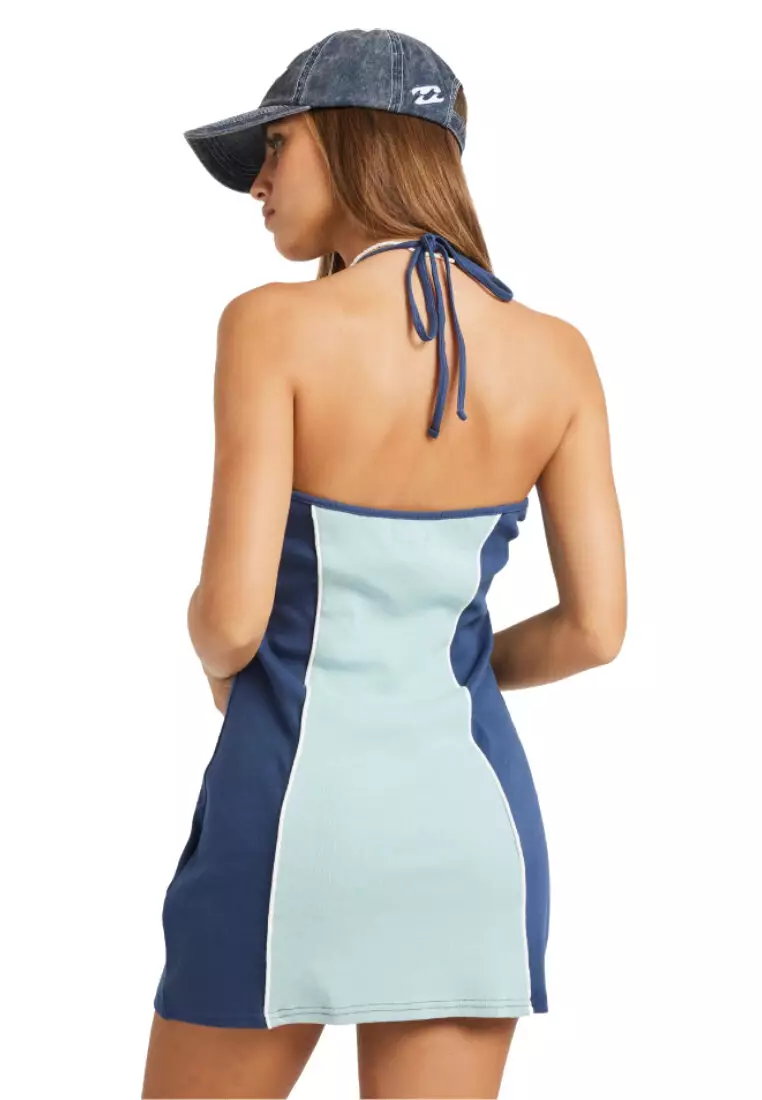 Buy Billabong Womens Billa Crush Halter Mini Dress 2026 Online | ZALORA
