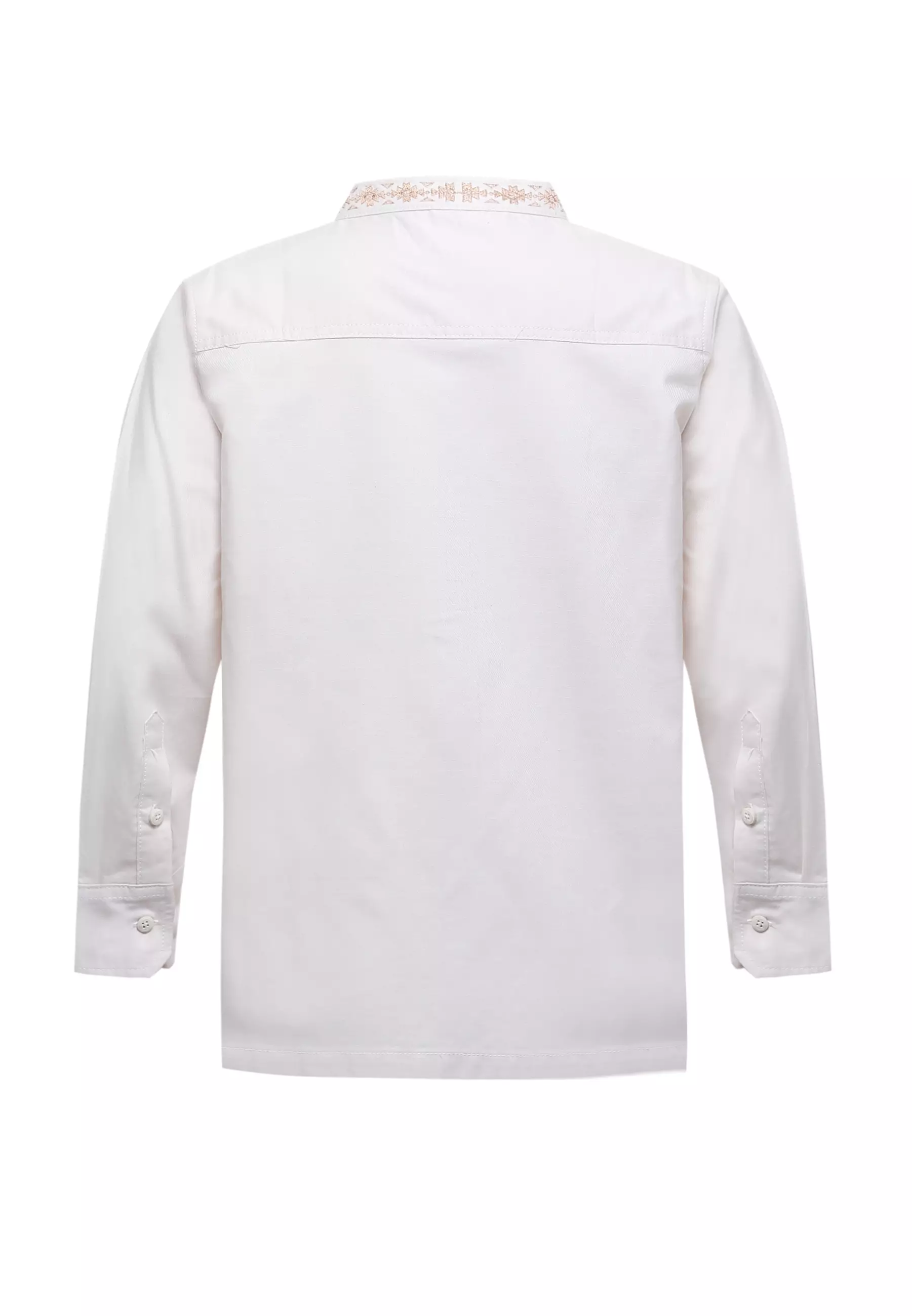 Pito Dito Boy Bellingham Kemeja Panjang Ciang-I Anak Cream