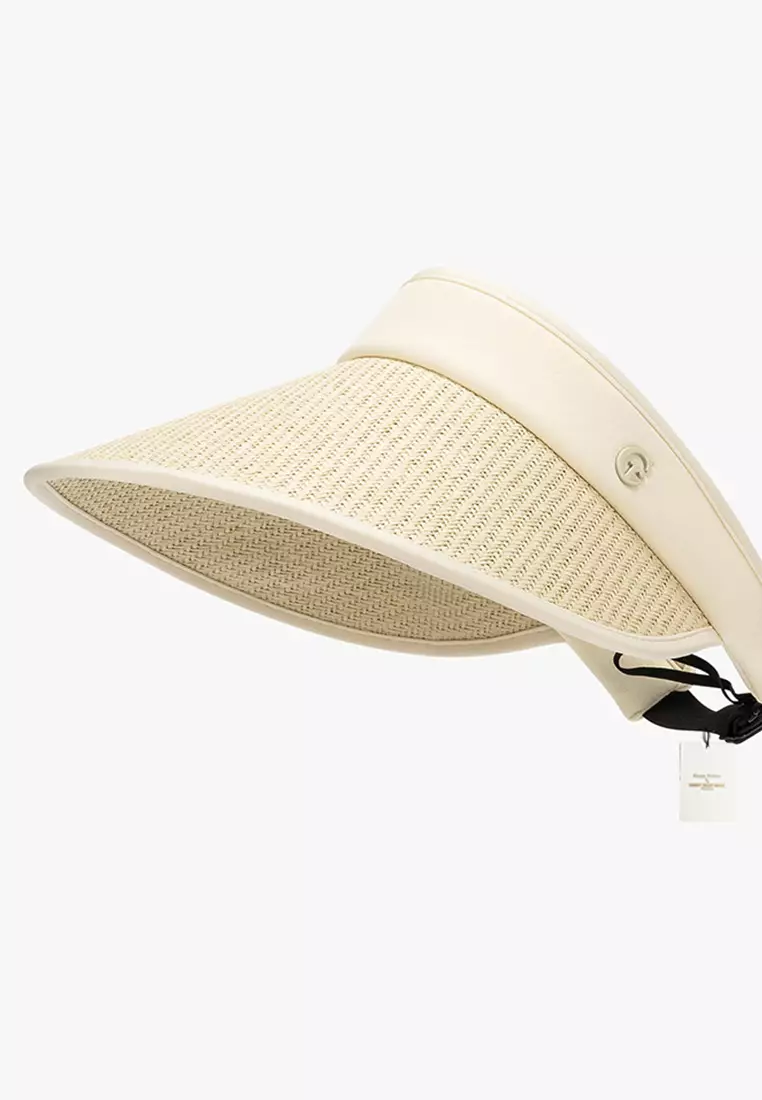 Foldable Natural Straw Sun Hat JW MC-22H029
