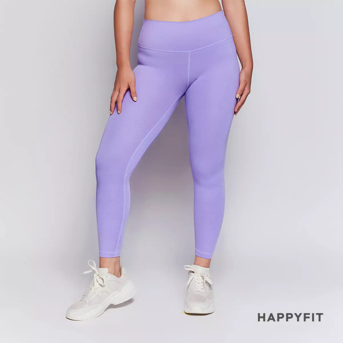 HAPPYFIT SOLO High Waist Leggings Lilac