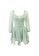 A-IN GIRLS green Elegant Mesh One-Piece Swimsuit 6D19DUS43FE522GS_4