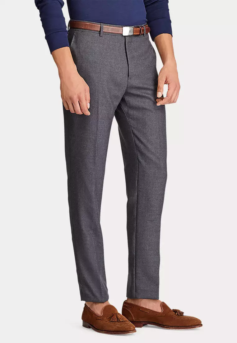 Buy Polo Ralph Lauren Wool Oxford Suit Trouser Online | ZALORA Malaysia