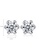 SUNRAIS silver Premium Silver S925 Silver Hexagonal Earrings FFE17AC232CAF4GS_4