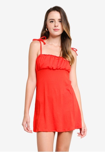 Bow detail dress h&m Clearance