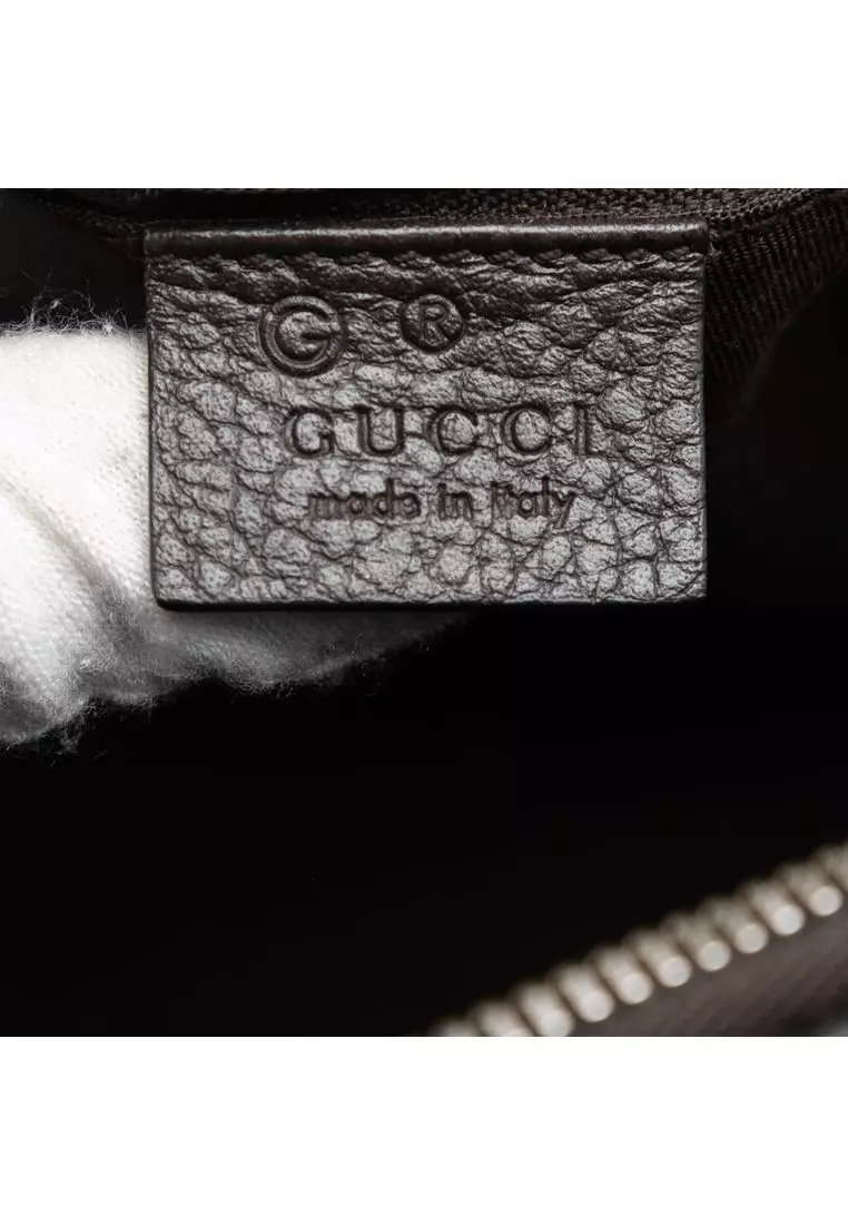 Pre-Loved Gucci Medium Gg Crystal Dome Satchel