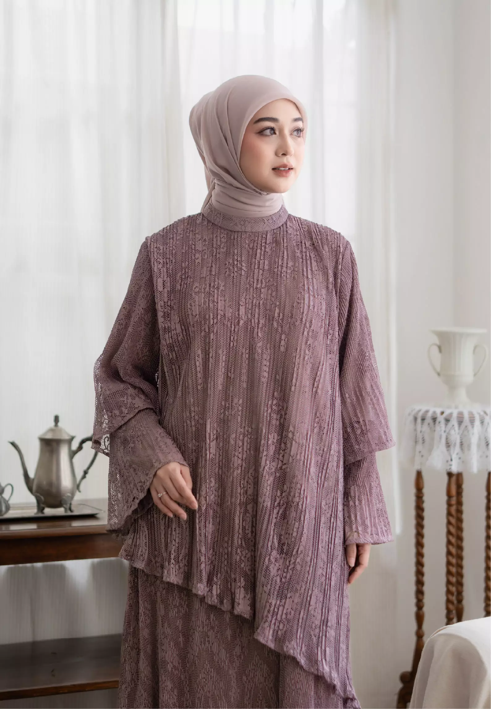 Damara Dress - Plum