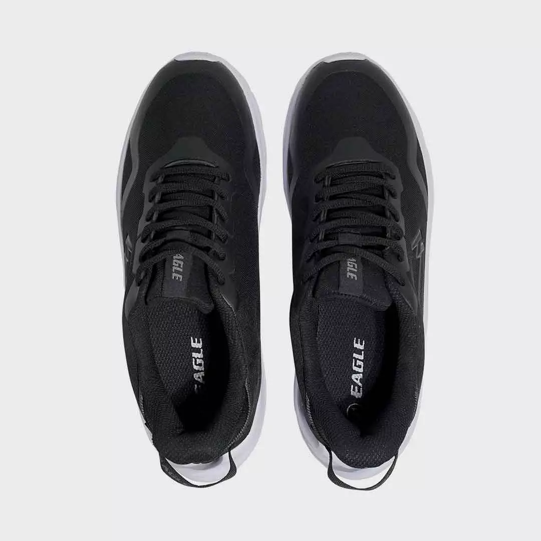 Sepatu Eagle Solaris – Back To School  Shoes Warna HITAM/PUTIH