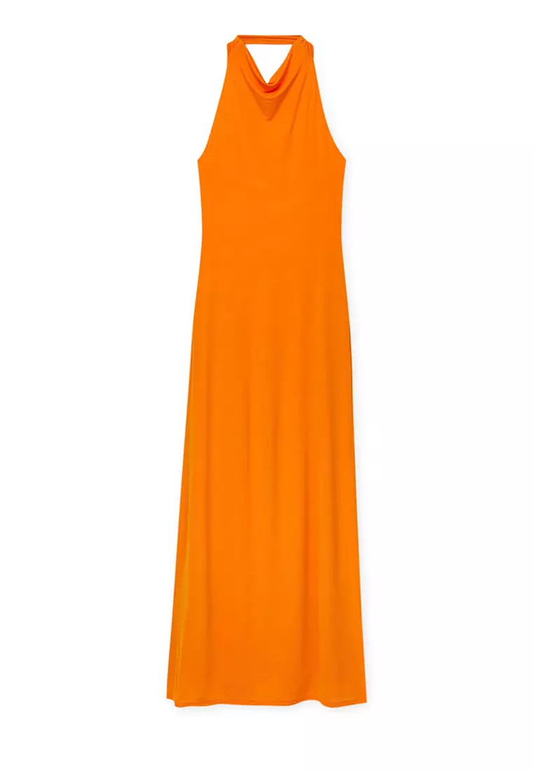 Pull Bear Halter Neck Maxi Dress 2025 Buy Pull Bear Online