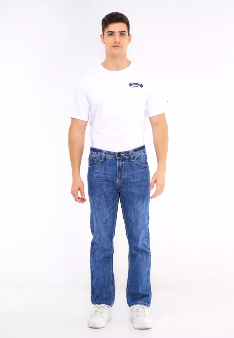 Denim Long Pants Regular Fit