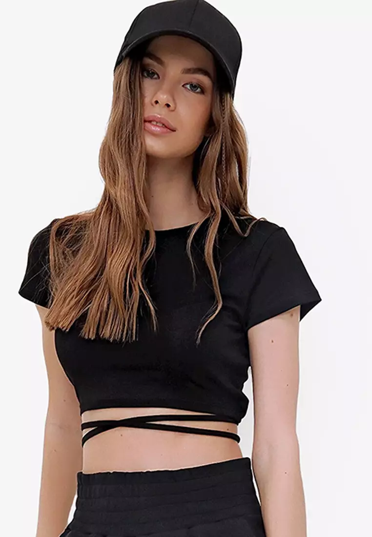 Open Bust Crop Top - Best Price in Singapore - Feb 2024