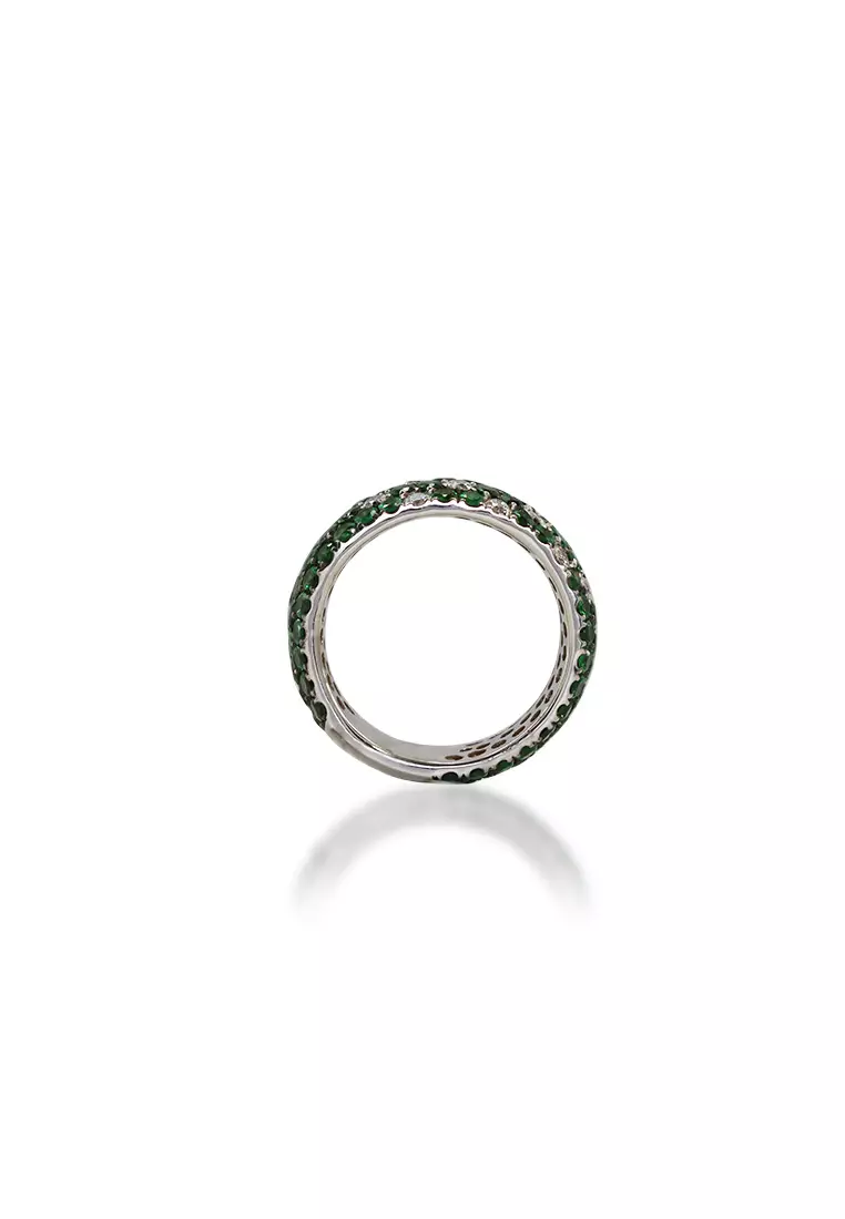 Green Lilian Ring