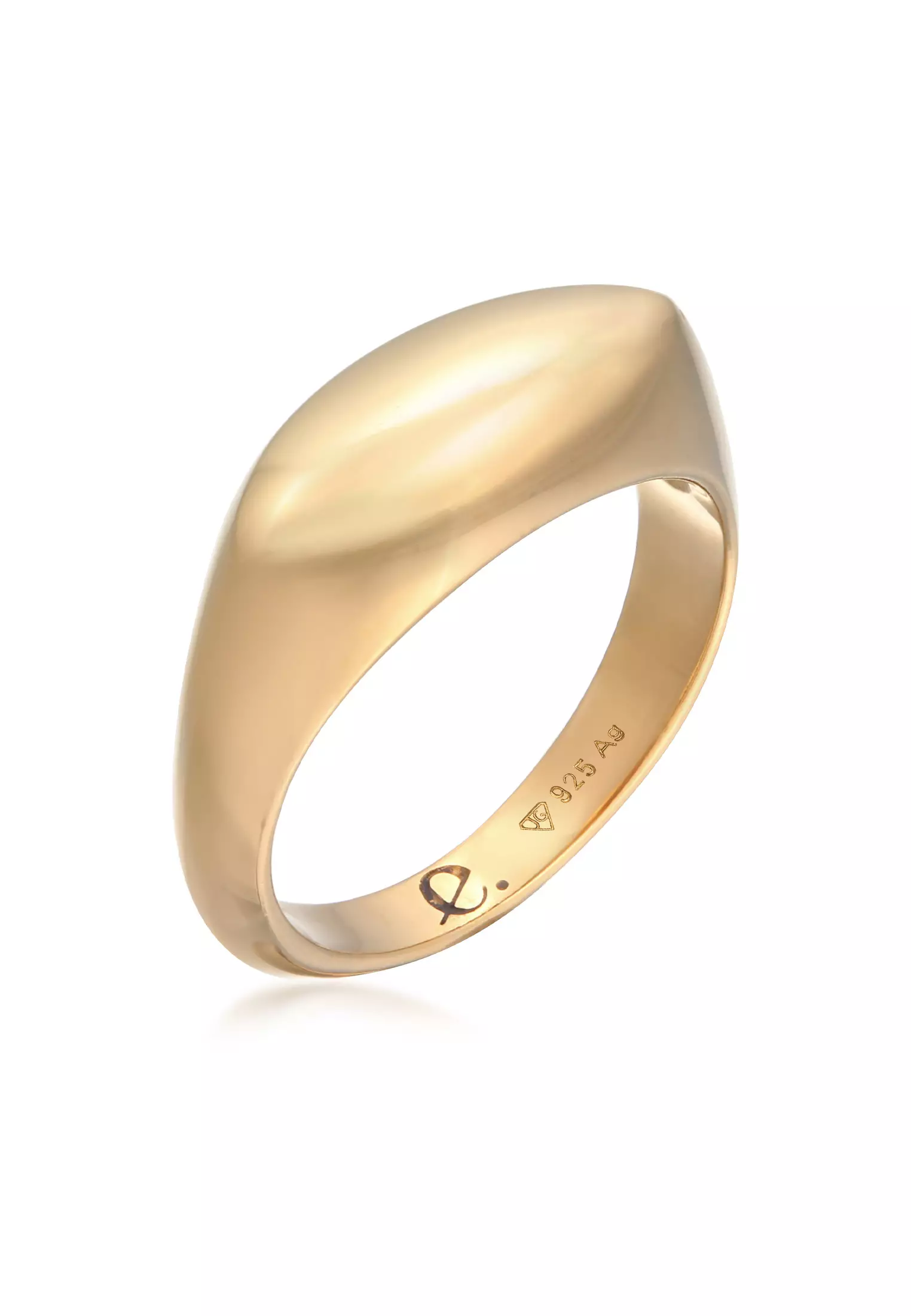 Gold plated signet ring womens online