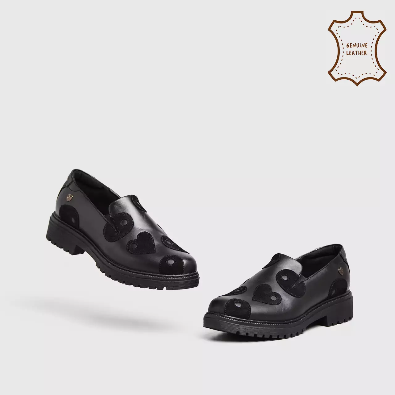 Fressia Loafer Genuine Leather Black