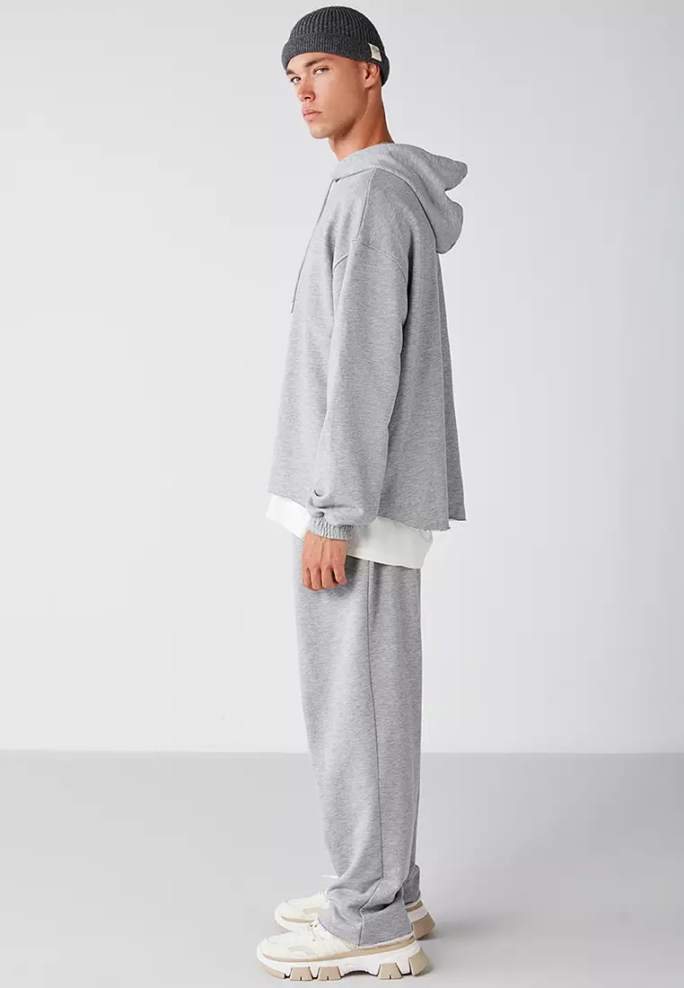 Leox Embroidered Hoodie & Pants Set