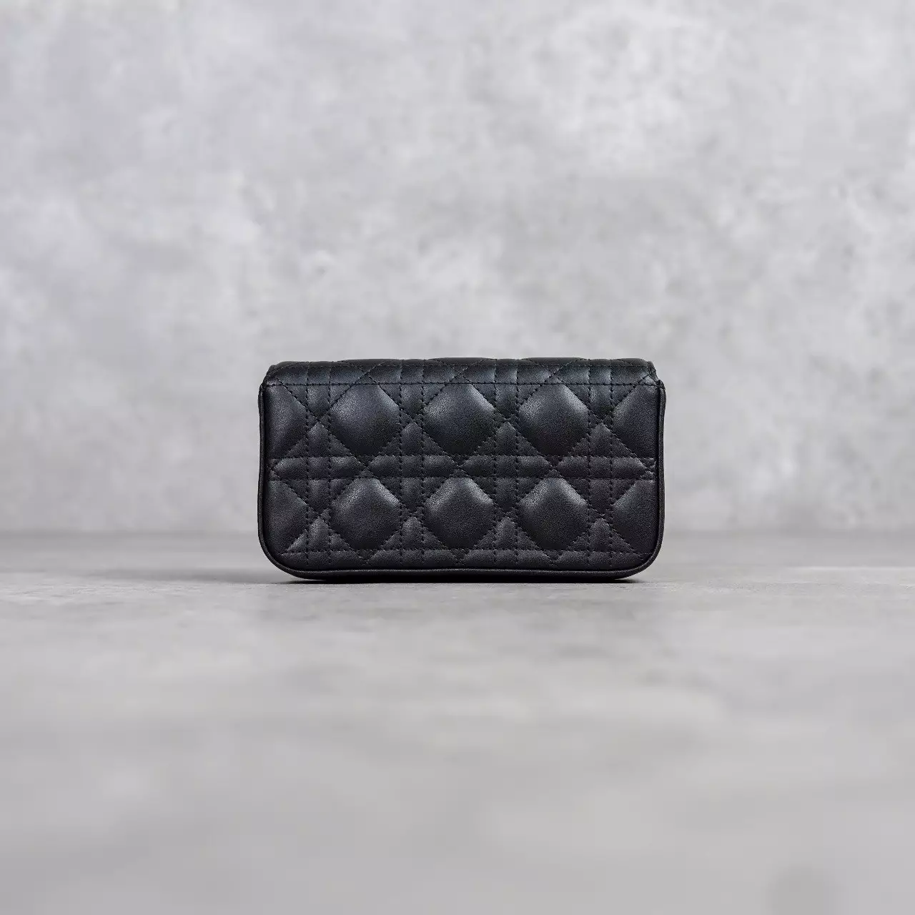 Tas CHRISTIAN DIOR TALK FLAP BLACK LEATHER LAMBSKIN CHAIN SLING BAG 100% ORIGINAL