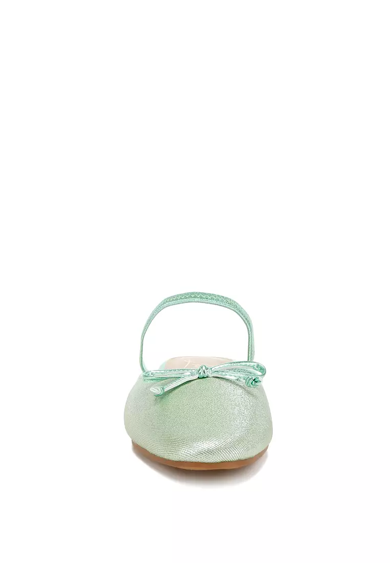 Sepatu Balet Glitter Hijau