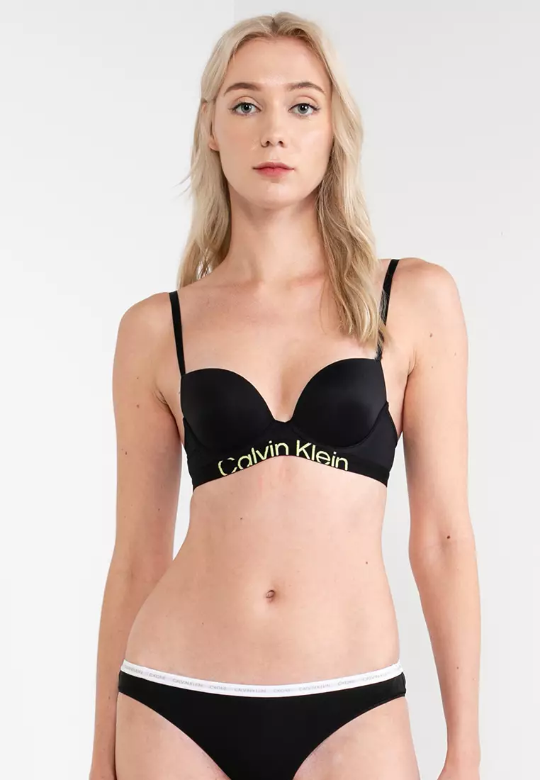 Buy Calvin Klein Push Up Plunge Bra - Calvin Klein Underwear in Black 2024  Online