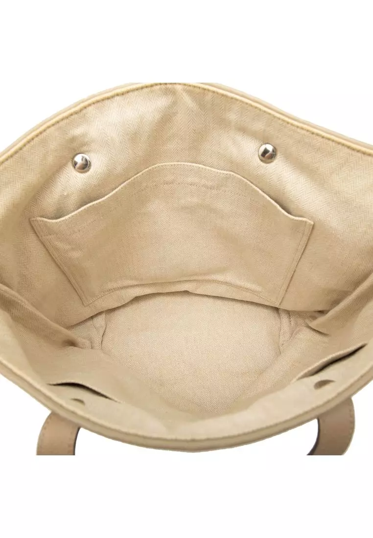 Pre-Loved Hermès Polyester And Leather Chennai Mm