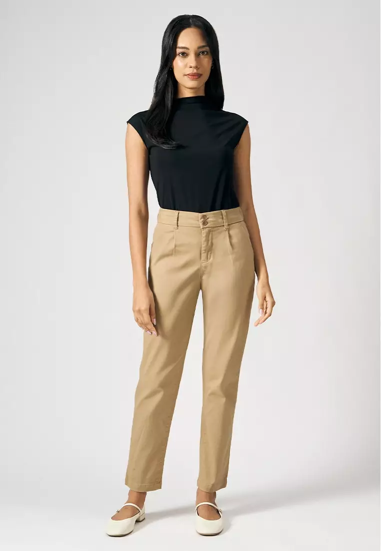 O.O.O. Stretch High Waist Trousers