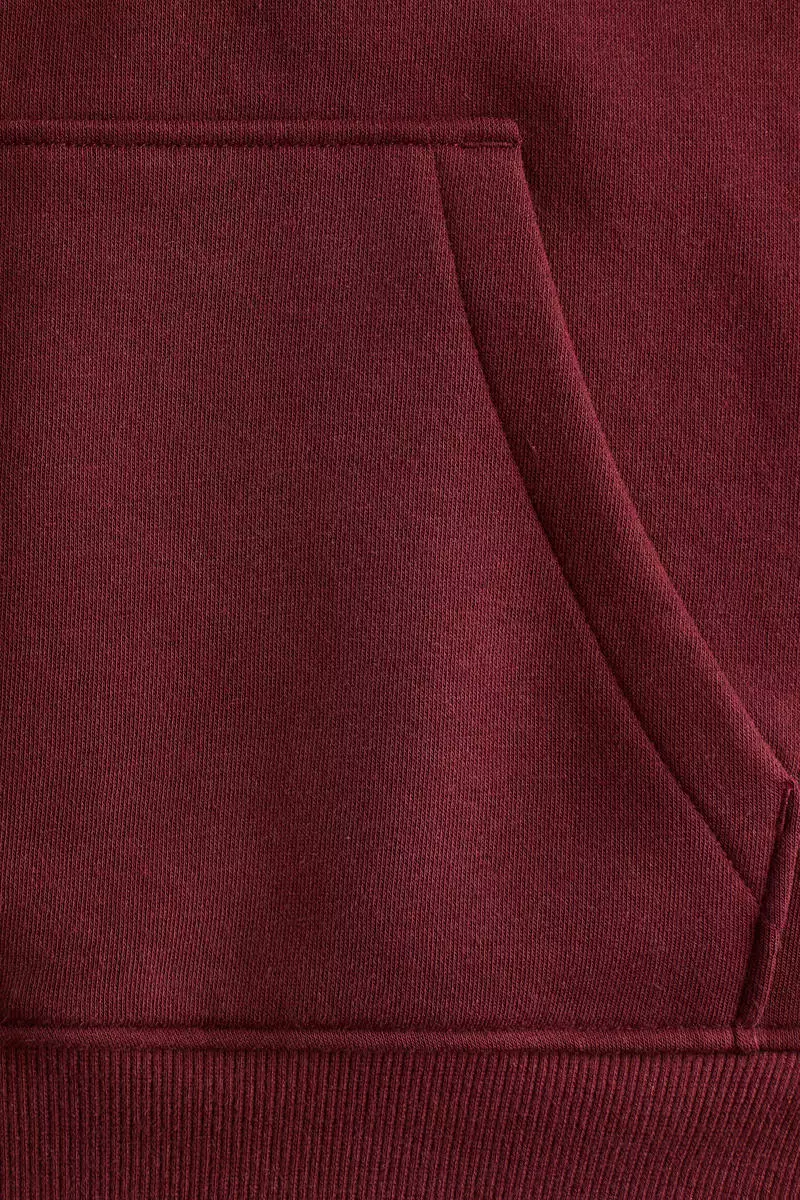 Motif-detail hoodie