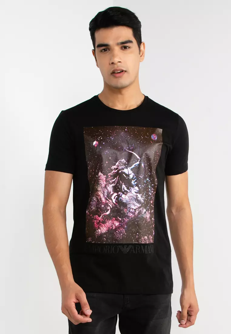 Mens armani sale short sleeve shirts