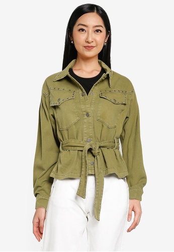 ONLY green Nora Crop Utility Jacket 03C9EAA2212C01GS_1