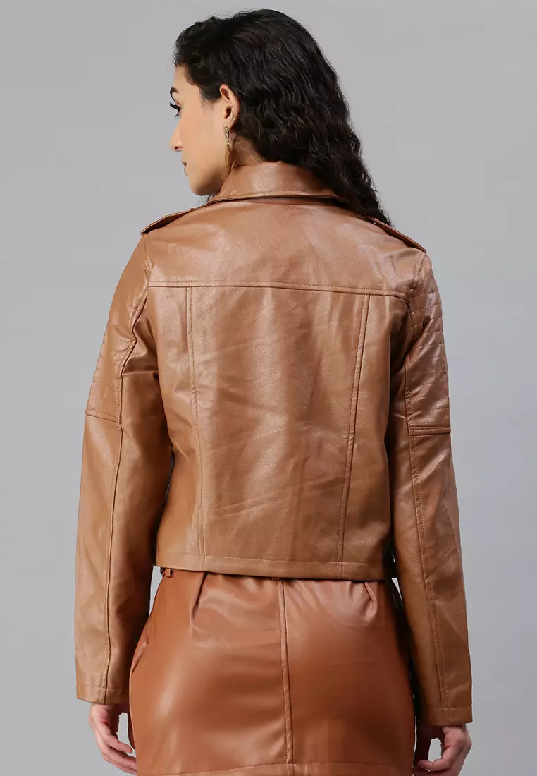Zalora leather jacket outlet