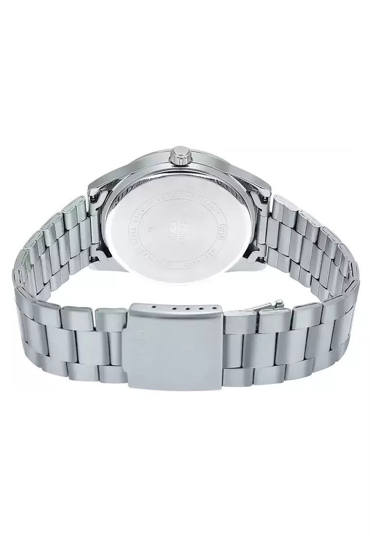 Men's Analog Watch MTP-VD03D-3A1 Silver Stainless Steel Strap