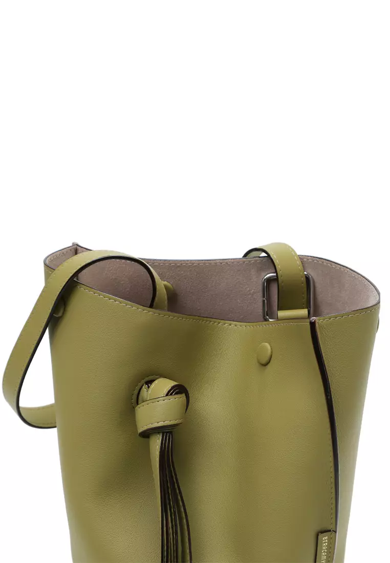 ORUKAMI Knot Bucket Bag Small - Olive