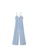 Mango blue Denim Cotton Jumpsuit 36A7BAA2F33A17GS_5