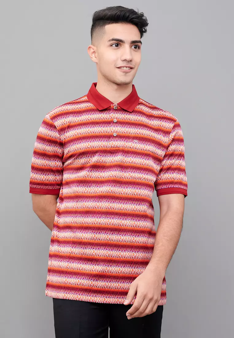 mercerised cotton polo shirts