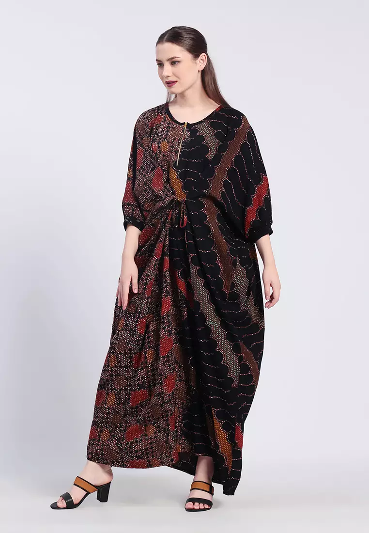 Batik Rizqina - Kaftan Seno Black Spider 2