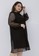 Xtramiles black Plus Size Dress Ae Ri Black 60B45AA3A90044GS_2