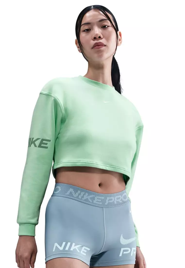 Nike Pro Dri-Fit Flc Crew Tt Grx